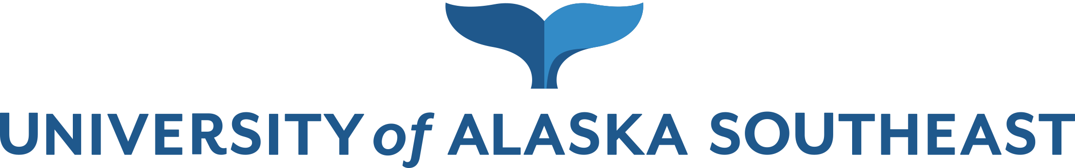 Horizontal color logo with tail