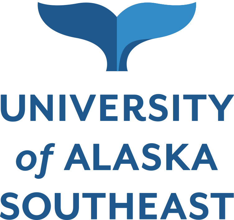 UAS vertical logo with whale tail and full color