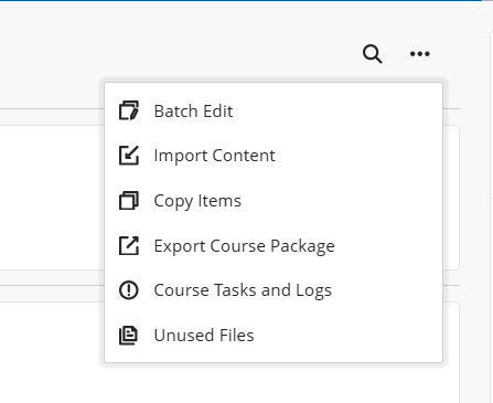 batch edit context menu